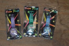 *Box Containing 50 Super Flash Children's Watches