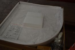 *90x90 Corner Shower Tray with Concealed Waste