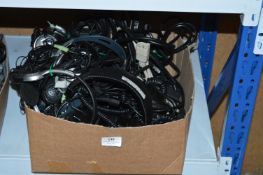 *Box Containing Assorted Headphones
