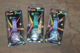 *Box Containing 50 Super Flash Children's Watches