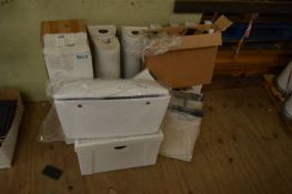 *Assorted WC Cisterns, Wash Basin Pedestals Etc