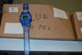 *50 Blue EL Super S Digital Watches