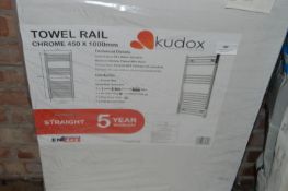 *Kudox 450x1100mm Chrome Towel Rail