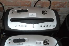 *5 Star Paper Shredder