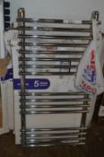 *Kudox 450x900mm Chrome Towel Rail