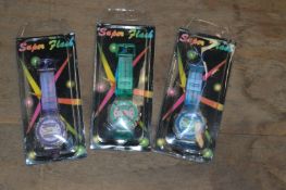 *Box Containing 50 Super Flash Children's Watches