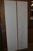 Pair of Flush Interior Doors 36inches x 78 inches