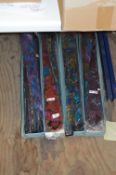 *Approximately 100 Pure Silk Gents Ties Assorted Colours and Styles