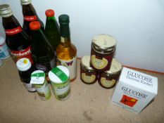 *12 Assorted Items including Cherry Cordial, Cider Vinegar, Malt Extract etc