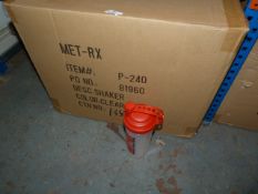 *Box containing Approximately 50 Protein Shaker Bottles with Red Caps
