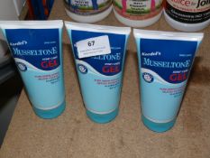*3 x 150ml of Muscle Tone Joint Care Gel