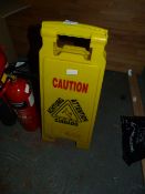 *'Caution Wet Floor' Sign