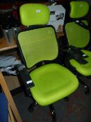 *Lime Green Contemporary Style Office Chair