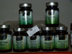 *6 x 30 Tablets & 1 x 90 Tablets of SFC Supplements including Red Raspberry Leaf, Hawthorn Berry,