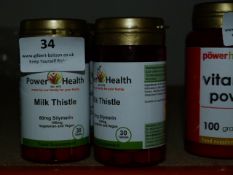 *4 x 30 Tablets of Power Health Milk Thistle