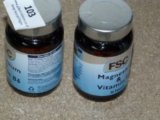 *2 x 30 Capsules of FSC Magnesium & Vitamin B6