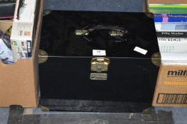 Black Metal File Box