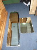 Rectangular Dressing Table Mirror and Another Mirror