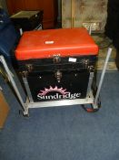Sundridge Fishing Tackle Box and Contents