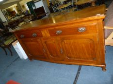 Victorian Walnut Chiffonier Base Sideboard