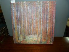 Canvas Print Woodland Scene