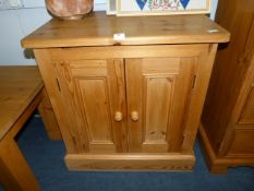 Pine Two Door Cabinet