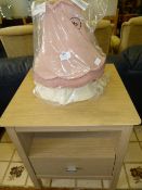 Two Light Shades (One Pink, One White)