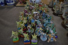 Collection of Novelty Dragon Ornaments