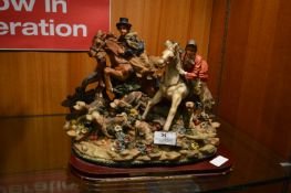 Large Painted Resin Ornament 