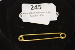 9cT Gold Tie Pin - 3g Approx.