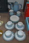 Denby Colonial Blue Tea Service