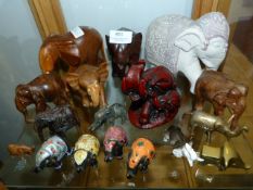 Collection of Elephant Ornaments