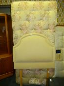 Burgess Single Bed; Matress, Base and Headboard