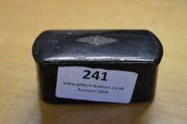 Victorian Paper Mache Snuff Box