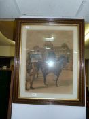 Victorian Coloured Print 