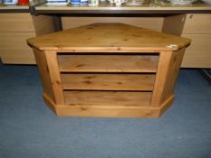 Pine TV Entertainment Unit