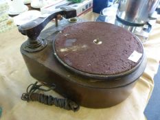 HMV Wood Cased Vintage Record Player