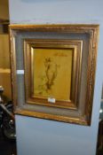 Decorative Gilt Framed Print 