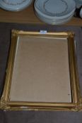 Two Gilt Picture Frames with Glass