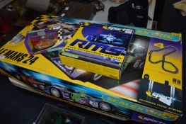 Scalextric Le Mans 24 Racing Game and a Scalextric Race Management System etc.