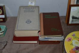 Various Books: Cookery, Racing Reminiscing, Household Management , etc.
