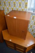 Teak Single Door Side Cabinet