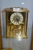 Brass Cased Anniversary Clock