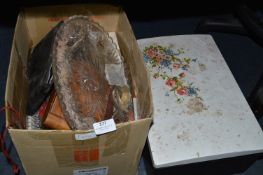 Box Containing Jewellery Box, Glass Tray, etc.