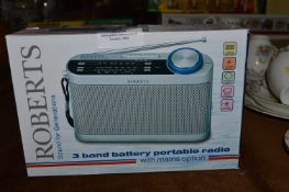 Robert New Classic 993 Portable Radio