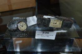 Two Vintage Wristwatches
