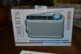 Robert New Classic 993 Portable Radio