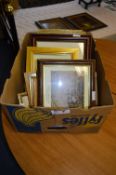 Box Containing Various Prints