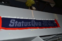Status Quo Tour Scarf 1984