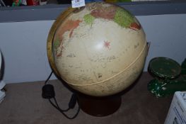 Terrestrial Globe Table Lamp